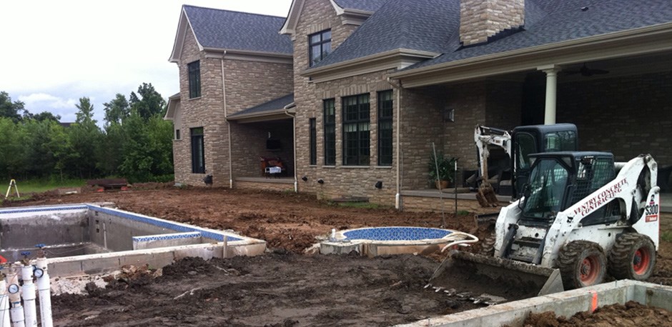 Pool Deck Construction