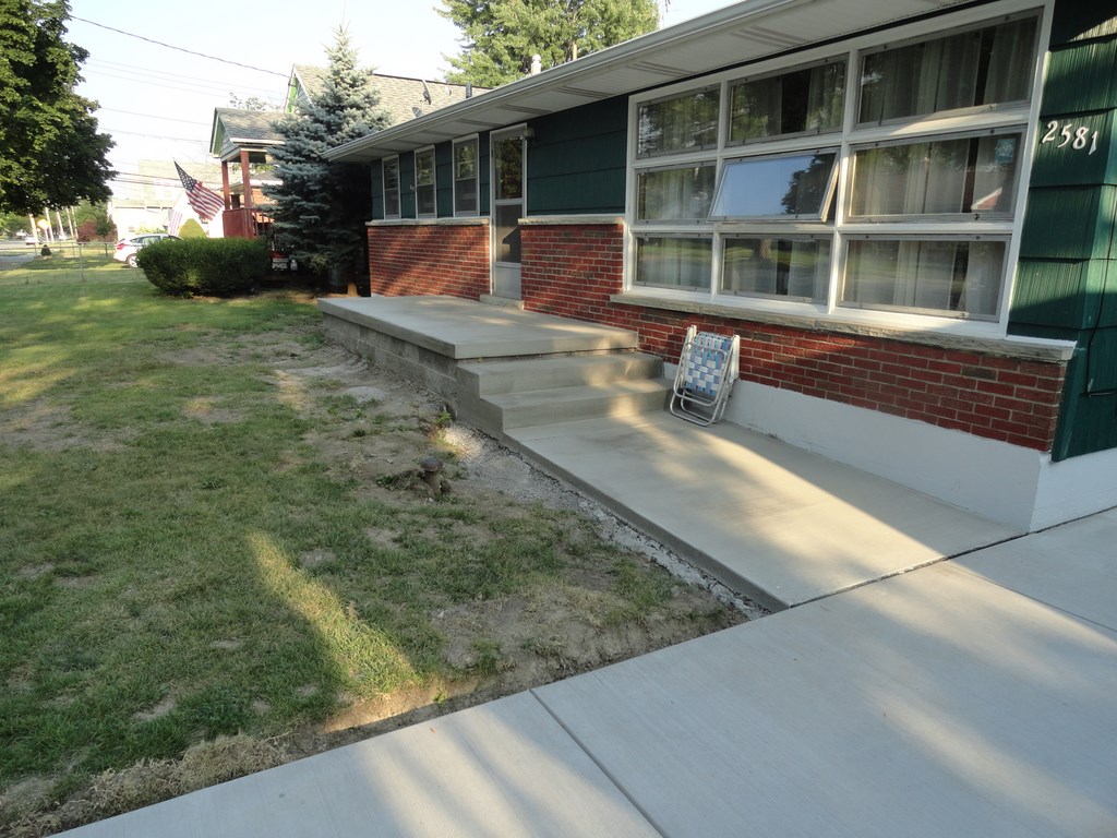 concrete steps 25