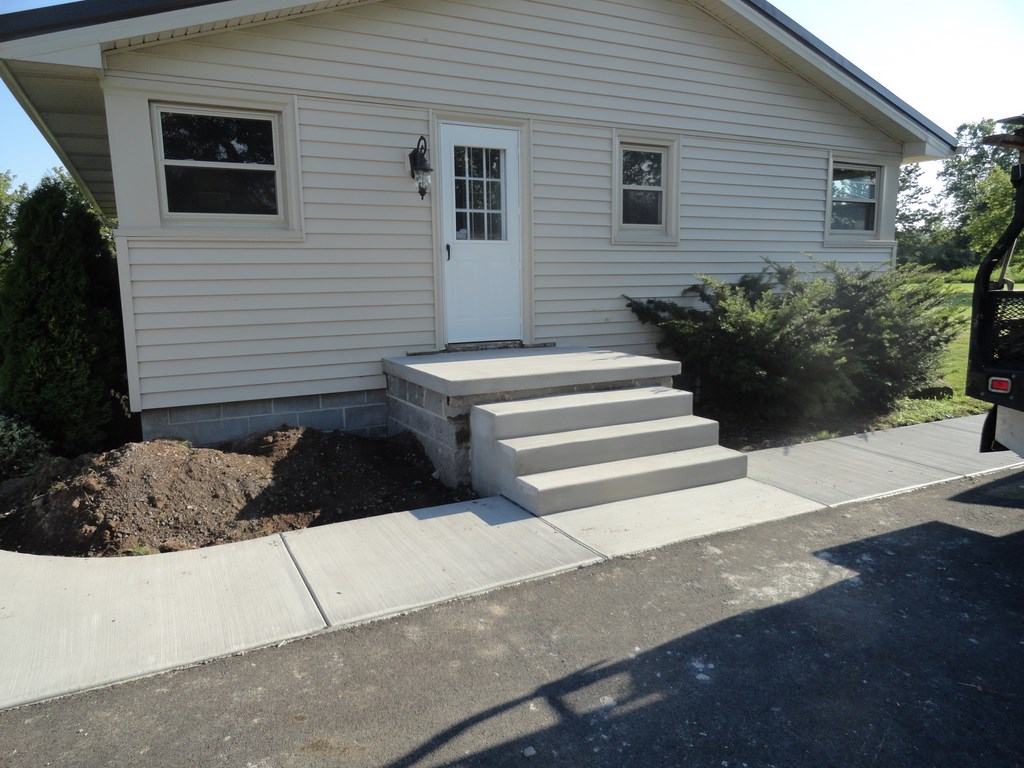 concrete steps 36