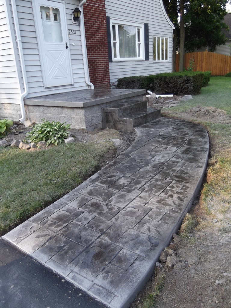 concrete steps 52