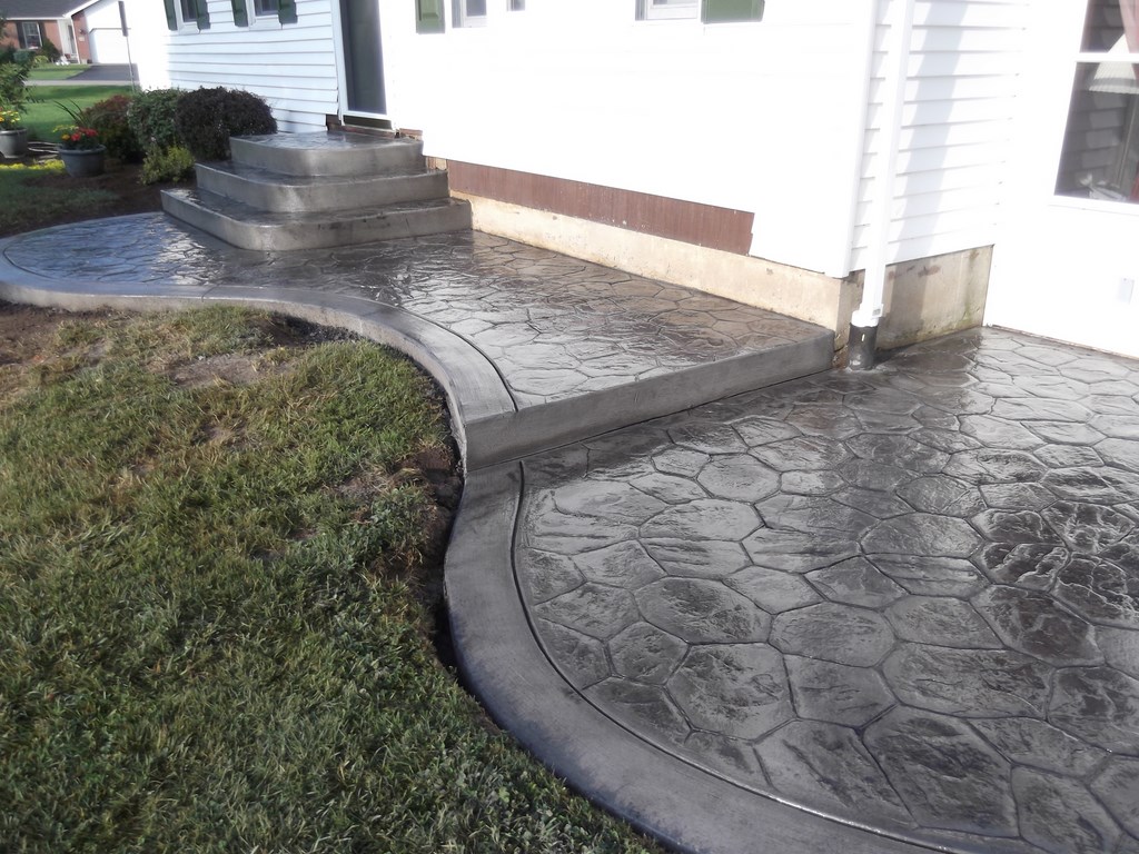 concrete steps 55
