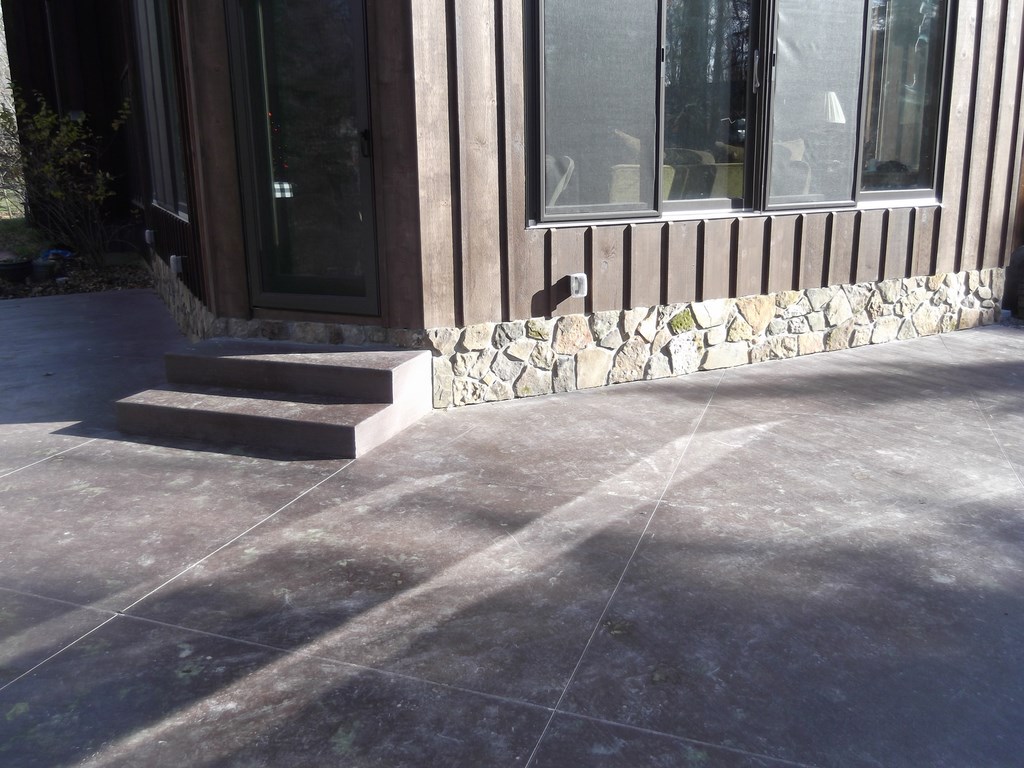 concrete steps 110