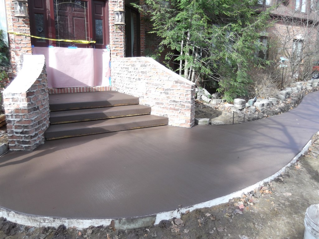 concrete steps 112